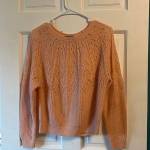 Express eyelit sweater